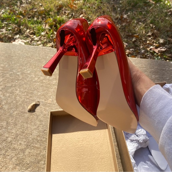 Steve Madden Salza Metallic Pump - Picture 10 of 12